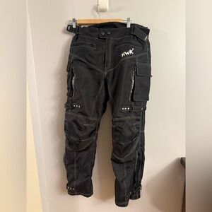 HWK Motorsports Waterproof Motorcycle Pants – Men’s Small / 30 Inseam